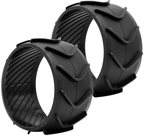 YWNYT 2 Stück Radschutz für Worx Landroid, Radschutz Traktionsverbesserung für Worx Landroid Worx Landroid Landroid Mähroboter S300 M500 M700 M1000 L800 L1000 (RSXJ0003)