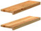 vidaXL Fensterbänke 2 Stk. Hellbraun 70x20x2 cm Massivholz Eiche, Fensterbrett, Holz Treppenstufe, Holz Fensterbrett, Fensterbank Eichenholz