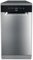 Whirlpool Slimline Dishwasher - Stainless Steel/Black - F Rated