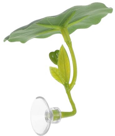 GRIRIW Artificial Lotus Leaf Betta Fish Resting Leaf Fish Tank Decoration Spawning Bed Aquarium Habitat for Aquarium Accessories