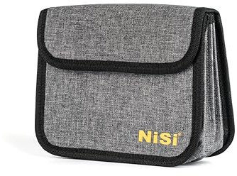 NiSi 100mm Filtertasche (bietet Platz für bis zu 4 in den Größen 100x100 mm ND Filter und 100x150 mm GNDFilter)