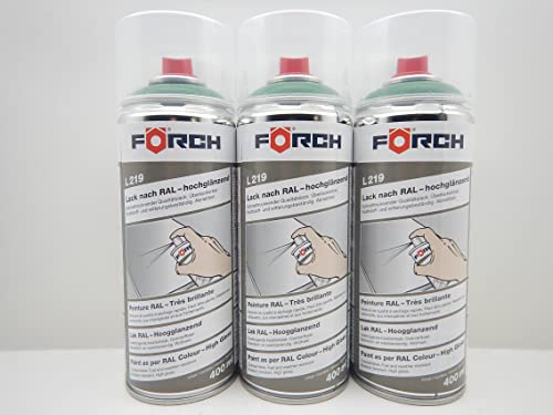 Förch LAUBGRÜN GRÜN RAL 6002 LACK LACKSPRAY SPRAY SPRAYDOSE 400ML (3)