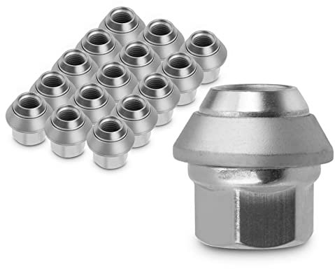 Frankberg 16x Radmutter Vorne Hinten Kompatibel mit C-Max Cougar Escort IV/V/VI Fiesta II/III/IV/V Focus Mondeo I/II/III Orion II/III Scorpio Sierra 1982-2013 91AB1K024AC