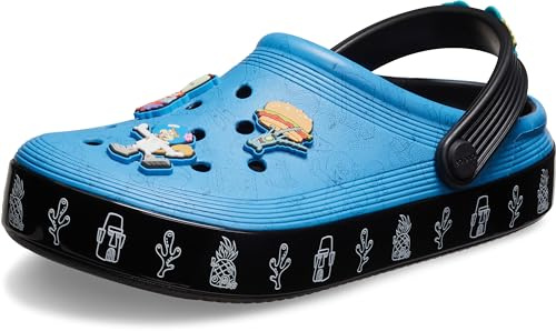 Crocs Unisex-barn Off Court Clog, Svart, 5 Toddler