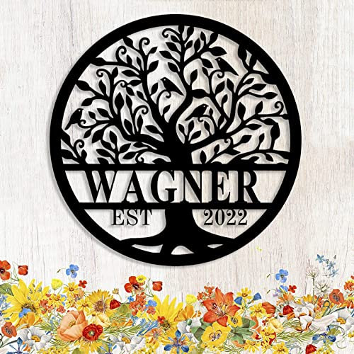 Personalisierter Metall Schild Familiennamen Anfangsbuchstabe Dekoschild Türschild, Selbst Gestalten Kunstdekor, Personalisiert Türschild Monogramm Namensschild Haustür Alphabet dekoratives Schild