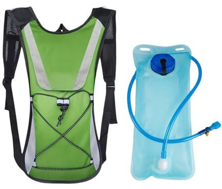 mochiladeaguadeportiva,mochiladeagua,2L Mochila Hidratación,Mochila de Hidratación Ciclismo,Mochila para Bicicleta Bolsa de Agua,para Deportes al Aire Libre como Ciclismo,Viajes,Senderismo,etc.