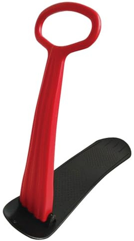 Whltzf Lightweight Foldable Snowboard Sled Snow Scooter Sled Fold-up Snowboard With Handlebar Ski Scooter Outdoor Skiing Equipment