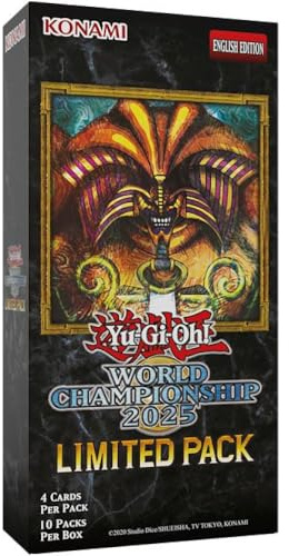 Yu-Gi-Oh! Display de 10 boosters World Championship 2025 : Limited Pack - Version Anglaise