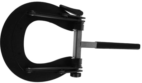 Anneome support d'appui-tête de massage support de massage pour le visage réglable berceau facial portatif berceau de lit Black