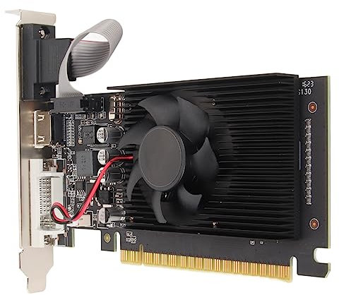 ciciglow GT610 2GB Tarjeta Gráfica Interfaz Multimedia de Alta Definición para Computadora de Escritorio