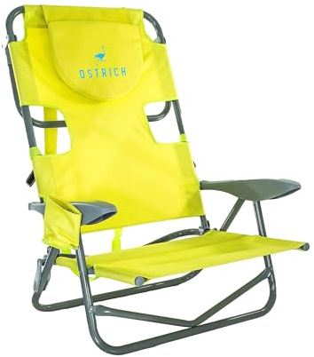 Ostrich On Your Back Chair, Green