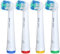 Oral B Compatible Toothbrush Head | 4 Pack | DentaDrift Electric Toothbrush Heads Compatible with Oral B Toothbrush Head | Enhanced Plaque Defense