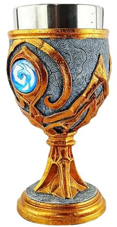 Game of Throness - Taza de cáliz con copa de vino gótica, copa de vino con forma de dragón, decoración retro para bodas, cumpleaños, reuniones, eventos temáticos