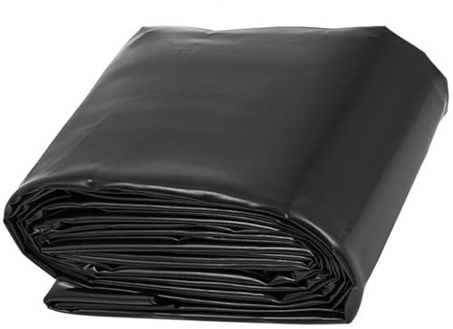 Forro impermeable resistente para estanques de peces de 4 x 12 m, forro duradero de 0,12 mm de grosor para estanques de peces para jardines, fuentes y paisajes, ideal para estanques preformados y