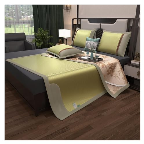 Materassino traspirante con cuscino rinfrescante, double-face, morbido design pieghevole con aroma di erbe per comfort estivo in camera da letto, soggiorno e pavimento