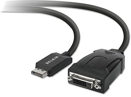 Belkin DisplayPort på DVI-adapter (kontakt/uttag, 1080p)