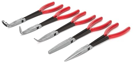 Titan 60769 5-Piece 11-Inch Long Nose Pliers Set