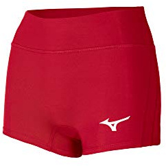 Mizuno Apex Short de Volleyball pour Femme Entrejambe 6,3 cm Rouge Taille S