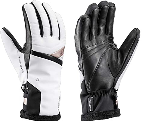 Leki - Bastone Unisex per Adulti, Colore: Bianco/Oro