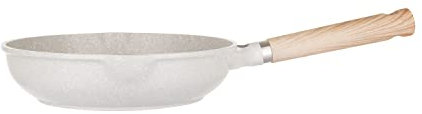 KASANOVA, padella antiaderente Belly Cosy, padella induzione e tutti i piani cottura, con Manico Soft Touch, Rivestimento Antigraffio e Antiabrasione, padella per frittata, Diametro 20 cm