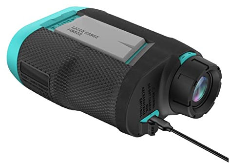 Samnuerly Telémetro de medición de Distancia PF260 Medidor de Distancia de Golf 600M Telémetro láser con Pendiente, vibración, magnético, Recargable de Alta precisión y precisión