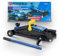 FORSAGE Hydraulischer Rangierwagenheber, 2T Tragkraft, 125-380mm Hub, Sicherheitsventil, Mobil & Kompakt, Ideal für Werkstatt & Garage