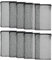 Tucnoeu 10Pcs Media Bags for Aquarium Fine Mesh Bag Aquarium Filter Media Bags with Plastic Zipper Suitable for Activated Carbon, Filter Stones, Ceramic Rings (15 x 10 inches)