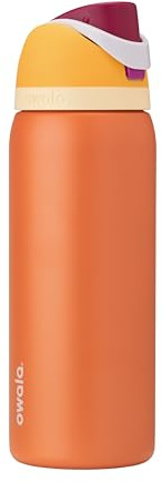 Owala FreeSip Stainless Steel Water Bottle 32 oz Citrus Crush