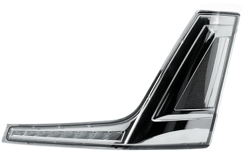LONGLING Recambio intermitente izquierdo lado conductor 24V luz intermitente luz lateral de posicion con bombilla para camiones Renault T 2013-2020