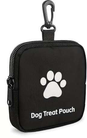 Generisch Galletas de Entrenamiento para Perros con Clip para cinturón y Huella de Pata, para Entrenamiento y para Cachorros, al Aire Libre, Senderismo, Camping, Viajes