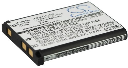 VINTRONS Replacement Battery for Kodak KLIC-7006