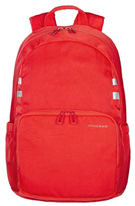 Tucano-Zaino Porta Pc Sportivo e da Lavoro per Computer da 15.6 Pollici e MacBook 15. Tasca Imbottita e Protettiva per Laptop, Tablet e iPad. Backpack Donna e Uomo Ufficio e università