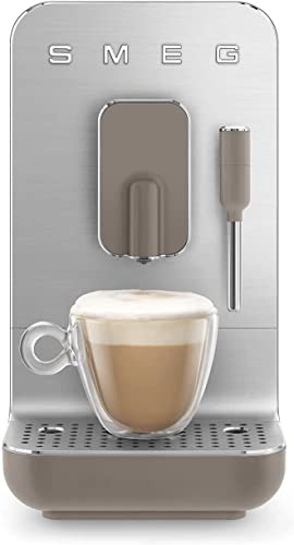 SMEF Fully Automatic Coffee Machine, with Grinder and Steam Wand BCC02TPMUS, Taupe