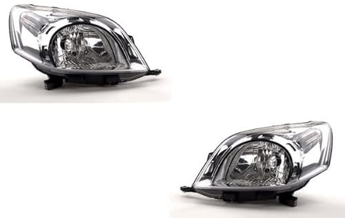 Johns, Jeu de phares pour Citroën Nemo 02/08 - H4 - Jeu gauche et droit