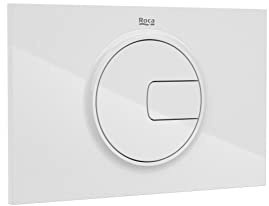 Roca A890198000 Placa Accionamiento PL4 Dual One, Descarga Dual, Blanca