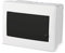Lion Electric Sicherungskasten Aufputz 2-6 Module | 1-Reihig Schaltschrank Weiß, Verteilerkasten Kabeleinführungen mit Transparenter Tür IP40, Kleinverteiler für Schalter Elektroinstallation