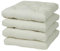 Viste tu hogar Pack 4 Stuhlkissen, 45x45x5 cm, Dreidimensionaler Effekt, Füllung aus 100% Polyester, Ideal für Esszimmer, Terrasse, Wohnzimmer, Farbe Weiß