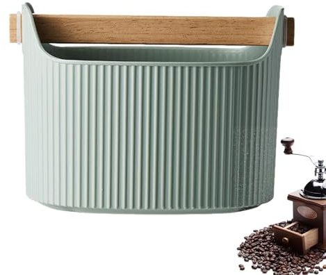 Rrlihjgu knackbox – espressohink avtagbar kaffelackare – halkfri 1 300 ml kaffe marken soptunna, slipa avfallsbehållare för/kontor