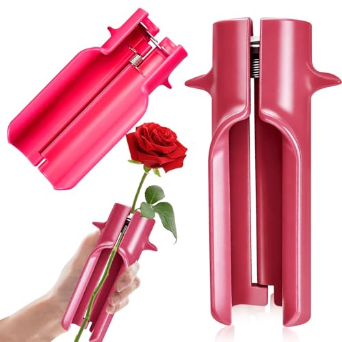 Rose Thorn Stripper verktyg taggborttagare blad borttagning verktyg (röd)