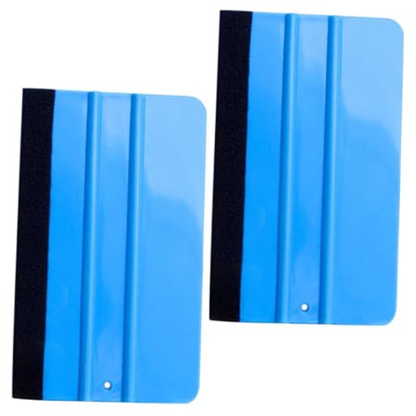 SWOOMEY 2pezzi Raschietto Per Pellicola Auto Per Tergivetro Per Pellicola Raschietto Per Wrapping Auto Strumento Per Applicazione Per Finestrini e Carrozzeria
