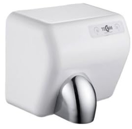 Asciugamani elettrico sensore 2300 W bianco 235×267×210 mm - Arrow | Tecom