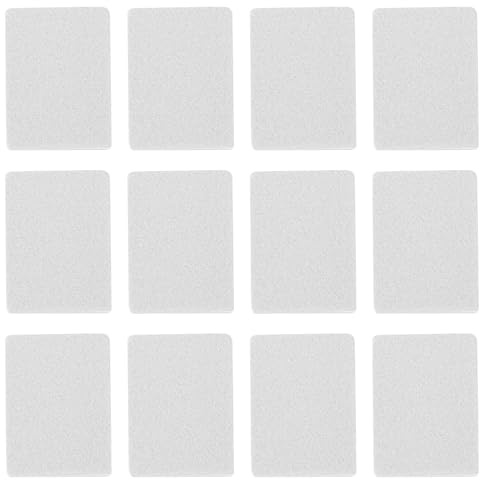 Angoily Set 40 Pezzi Spugna Unghie Quadrata in Eva Portatile ed Efficiente per Manicure Professionale e Uso Domestico Limetta per Unghie