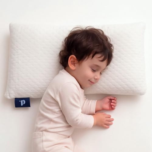 Dreamzie - Barnkudde i minnesskum - 25x50 cm kudde - Ergonomisk barnkudde för barn i åldrarna 3 till 8