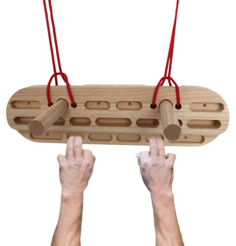 Fingerboard De Escalada Hangboard Entrenador De Agarre En Madera