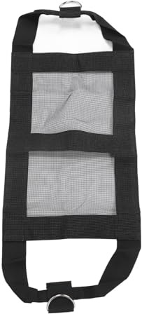 AUNMAS Boskapsväggsele för Nyfödda Kalvar och Lamm, 18,9 X 11,8 Tum | Hög Seghet 220lbs Kapacitet, Maskintvättbar Nylon, Justerbara Benremmar med D-ring för Hängvåg, Perfekt för Getter och