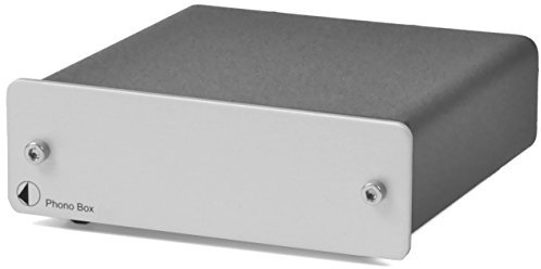 Préamplificateur Phono avec Sortie Haute Pression Pro-Ject Phono Box MM/MC Argenté