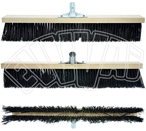 SCOPA INDUSTRIALE PIUMATA 60 CM SPAZZOLONE SPAZZETTONE PULIZIA SCOPETTONE