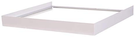 Waschmaschinen-Verbindungsrahmen, 60x50cm weiß, Marke: Szagato, Made in Germany für Waschmaschine + Trockner (Aufbaurahmen Zwischenbaurahmen Verbindungssatz Universal)