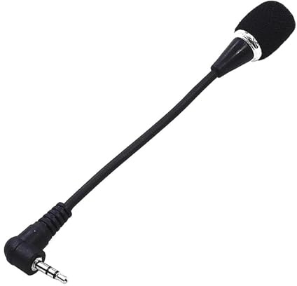 3.5mm Flexible Capacitance Microphones Microphones For PC Laptop Notebook