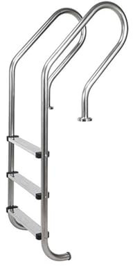 Barre d'appui de sécurité for Piscine,Échelle antidérapante Robuste,pour Piscine intérieure extérieure(5 Steps)